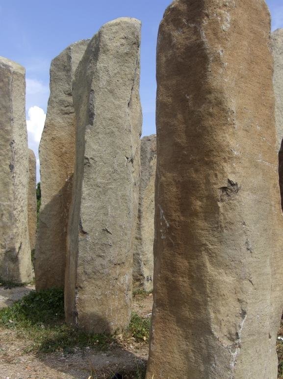 Picture of a stone monolith